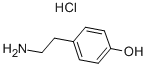 4-Hydroxyphenethylamine hydrochloride(60-19-5)